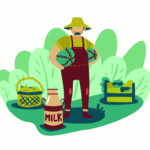 An animated Inseco Farmer
